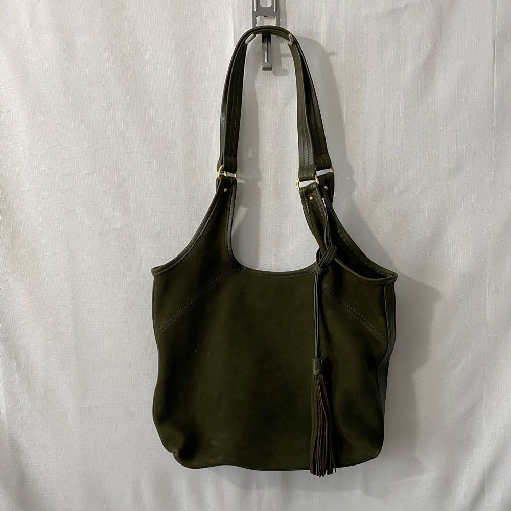 GiGi New York shoulder bag army green